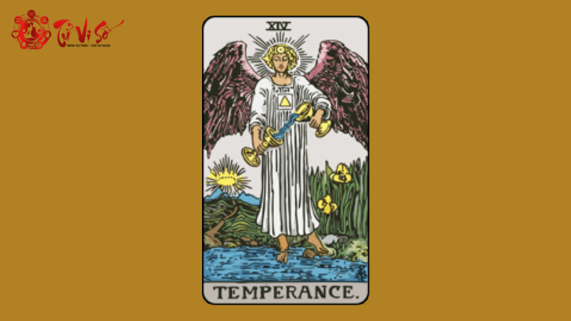 ý nghĩa của lá bài Temperance trong Tarot